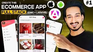 Gift Shop App - Ionic + Laravel | Full Stack App Development Course | Android & iOS | Part #1