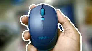 Logitech M337 BLUE Wireless Optical Mouse Unboxing | Connect Bluetooth/Wireless Mouse to PC/Laptop