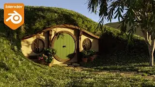 Create A Hobbit Hole In 15 Minutes (Blender Tutorial)