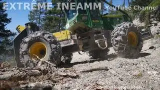 RAVIN DE LA RUINE TIMBERJACK 460 TERMINATOR VS JOHN DEERE 540H GOPRO