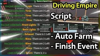 🚗 Driving Empire Script | Auto Farm, Complete Event | Roblox Pc/Mobile Executor