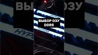 Как выбрать оперативную память DDR5 и не ошибиться? 