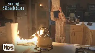 Sheldon Sets Dr. Sturgis’ Place On Fire (Clip) | Young Sheldon | TBS