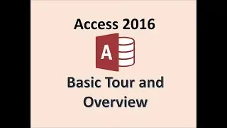 Access 2016 - MOS Exam Tutorial Playlist - MS Database for Beginners, Microsoft Office Certification