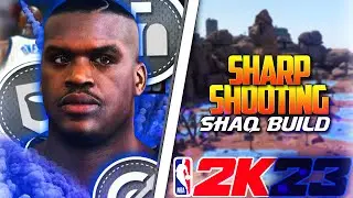 *DOMINANT* 7'1 SHARPSHOOTING SHAQUILLE O'NEAL BUILD W/ 82 THREE & 94 POST W/ 87 BLOCK | NBA 2K23