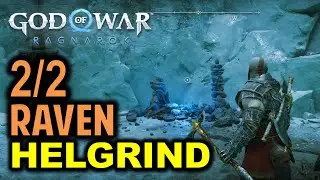 Helgrind Odins Raven Location | Helheim | God of War Ragnarok