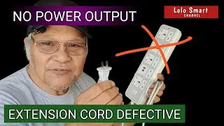 HOW TO FIX A NO POWER OUTPUT EXTENSION CORD