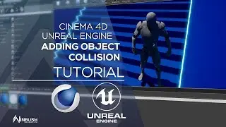 Add Collision to Cinema 4D objects in Unreal Engine 4