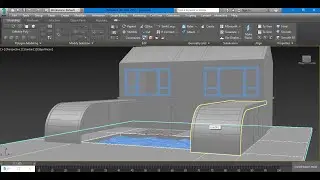 3dsmax Tutorials, Tutorial on Modeling a Stylish Swimming Pool in 3dsmax