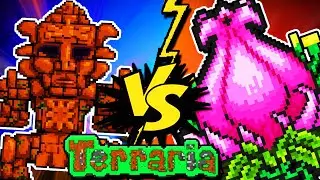 СТРЕЛОК ТЕРРАРИЯ #9 ГОЛЕМ ПРОТИВ ПЛАНТЕРЫ В ЭКСПЕРТ TERRARIA [ПРОХОЖДЕНИЕ ТЕРРАРИИ 1.3 ЗА ЛУЧНИКА]