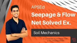 Flow Net and Seepage Analysis GATE Problems | Soil Mechanics