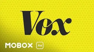 Vox Media Animated Logo - After Effects Tutorial