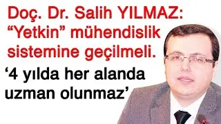 Yılmaz: Mühendis her inşaatta uzman olamaz 'Yetkin Mühendislik' sistemi getirilmeli