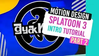 HOW TO DO cool stuff with a Turbulence node (also Splatoon 3 intro)