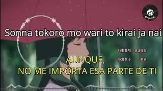 Domestic na Kanojo OP. Full Lyrics | Kawaki wo Ameku by Minami - sub. español