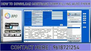 How to Download Mortgage Form Filling Auto Typer Software in PC for Free