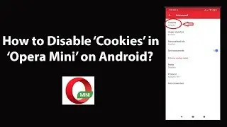 How to Disable Cookies in Opera Mini on Android?