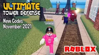 Roblox Ultimate Tower Defense Simulator New Codes November 2021