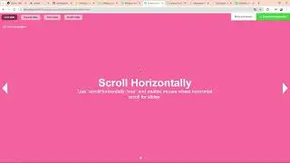 fullpage.js 사용법, 3강, fullpage.js에서 섹션에 슬라이드 기능 구현