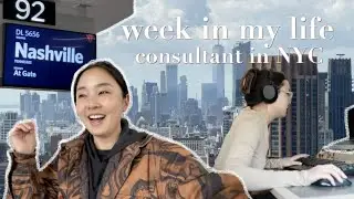 NYC work week in my life | balancing four projects and traveling