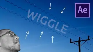 Power Line Wiggle Effect | After Effects Tutorial