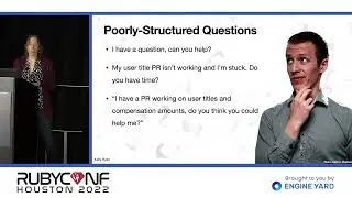 RubyConf 2022: Working Together: Pairing as Senior and Junior Developers by Kelly Ryan