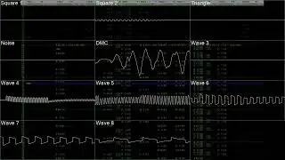 Sonic R - Can you feel the sunshine? (Cover)- In Oscilloscope and... Famitracker view!