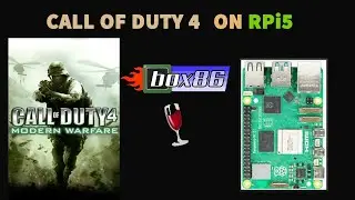 Raspberry Pi 5: Call Of Duty 4 - Modern Warfare (test)