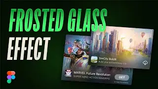 iOS Frosted Glass Blur Effect: Figma Tutorial!