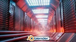 Blender - Easy Sci-fi Hallway Design in Eevee (Blender 2.8)