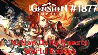 Genshin Impact Walkthrough Part 1877   Daily Quests & World Bosses 230 Saurian Versus Mountain,Just