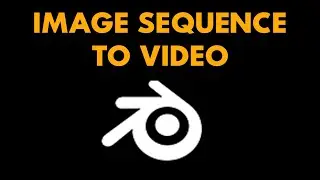 Blender - Converting Image Sequence to Video