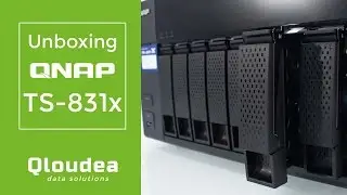QNAP TS-831x - Servidor NAS con SFP+ para Centro de datos de empresa - Unboxing