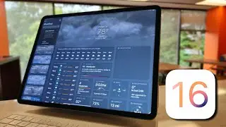 Weather App for iPad Pro M1(iPadOS 16)...