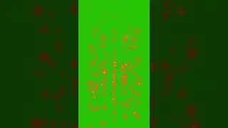 Fire Particle Animation Green Screen Effects #Shorts