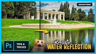 How to Make a Water Reflection Effect in Photoshop (Using Displacement Map)