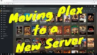 Moving Plex Install to a new server.