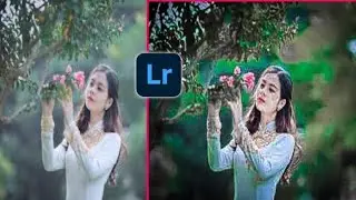 New Lightroom green dark tone photo editing totorial | Master class photo editing in Lightroom