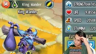 KING WANDER!! BOUNTY HUNT SKILL INSANE SEMUA!! GILA BROKEN PARAH!! MONSTER LEGENDS INDONESIA