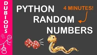 Random Numbers In Python - In Less Than 4 Minutes