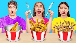 VIRAL Fast Food Hacks! 🍔 Testing Funny Food Tricks🍕 by 123GO! CHALLENGE