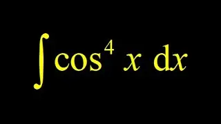 Integral (cos(x))^4 use trig identity (cos(x))^2=(1/2)*(1+cos(2x)) to reduce powers twice.