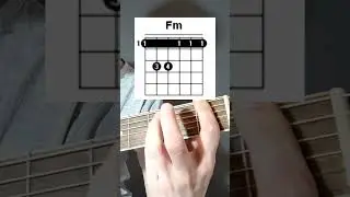 Аккорд Fm (Фа минор) 