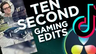 How to Edit Gaming Tik Toks in Ten Seconds // Free Preset Download