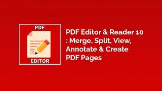 Video Presentation Of Pdf Editor & Reader 10