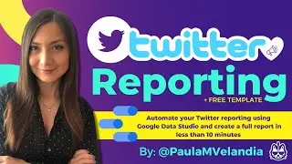 Create Twitter Analytics and Ads reports automatically! No-code Google Data Studio connector