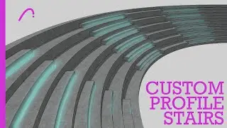 Custom Profile Stairs - How to create anything in Archicad