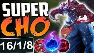 SUPER CHO | THE MOST BROKEN BUILD EVER | New Runes ChoGath vs Jayce TOP | RANKED SEASON 8 Gameplay