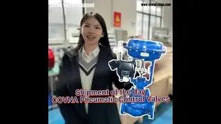 Shipment of COVNA Pneumatic Control Valve