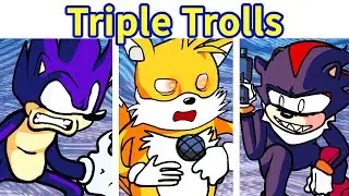 Friday Night Funkin: Triple Trolls (Tails Gets Trolled V3 Sing Triple Trouble) [FNF Mod/Sonic.EXE]